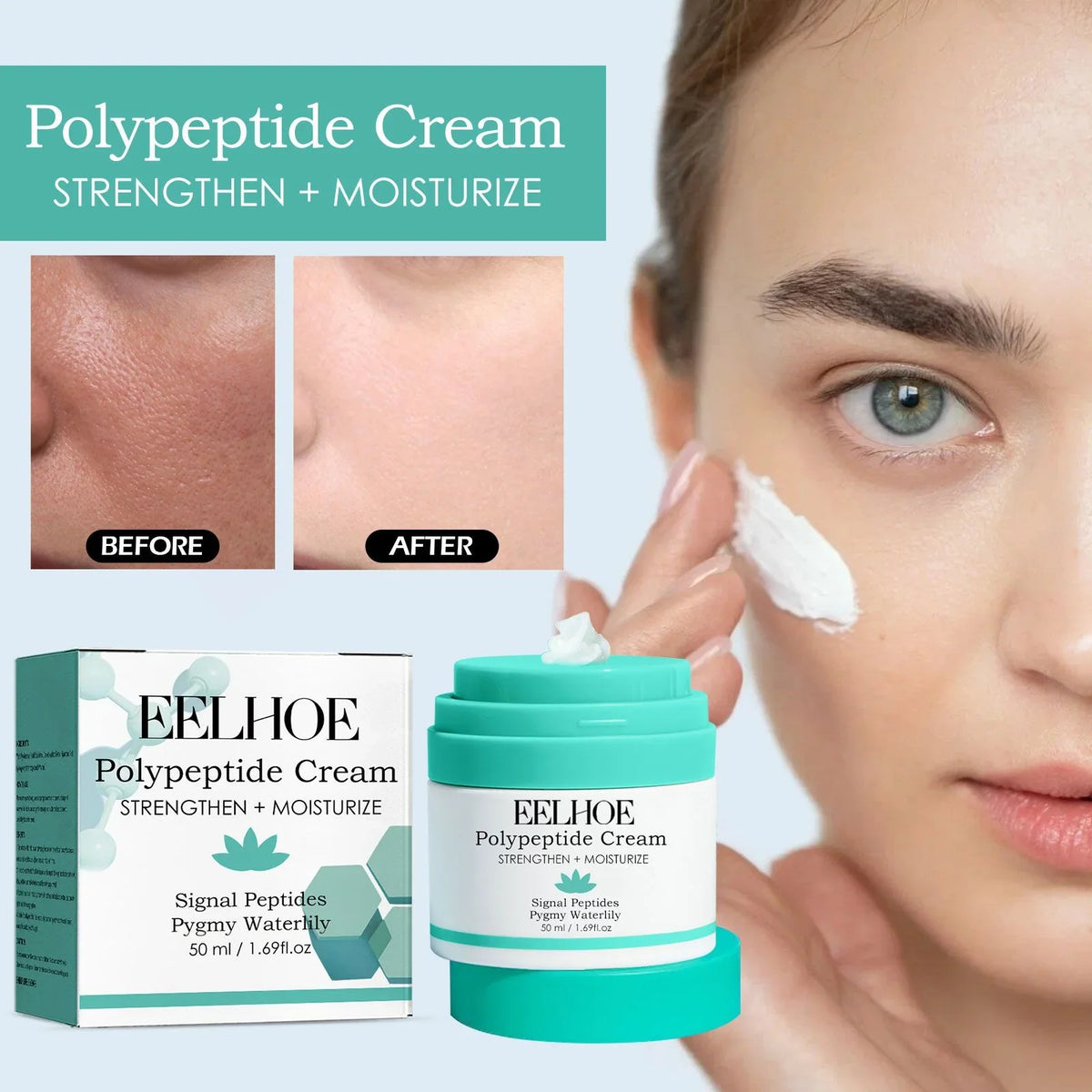 EELHOE Brightening Moisturizing Cream hydrating face cream for radiant-looking skin