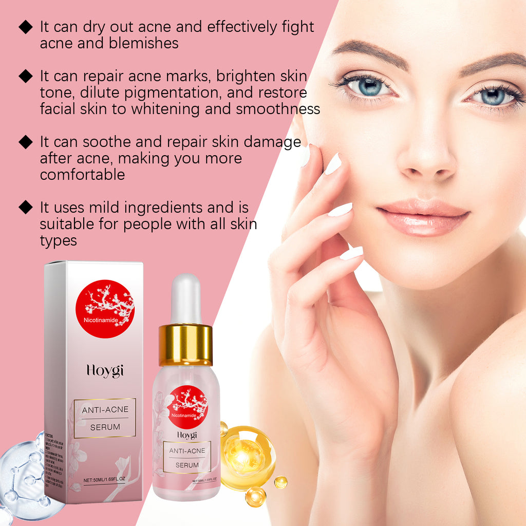 Nicotinamide serum for acne-prone skin
