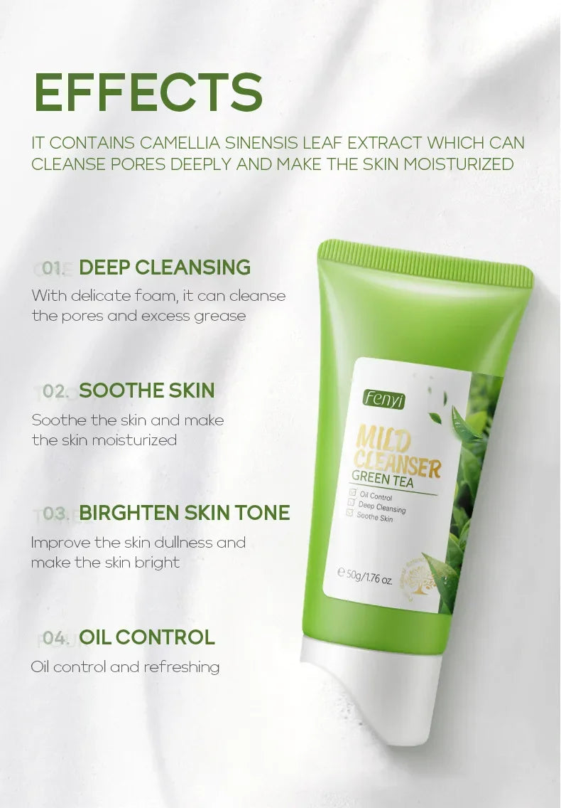 50g Vitamin C Face Cleanser Gentle Foaming Facial Wash Deep Clean Pores Brighten Skin Tone Moisturizing Facial Cleansing ⭐⭐⭐⭐🌟 4.8 (475 Reviews)