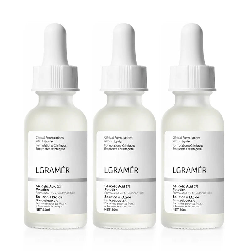 Salicylic Acid 2% Facial Essence, Acne-Fighting Serum for Blemish-Prone,Deep Moisturizing Skin,The Skin Facial Skin Essence New ⭐⭐⭐⭐🌟 4.8 (412 Reviews)