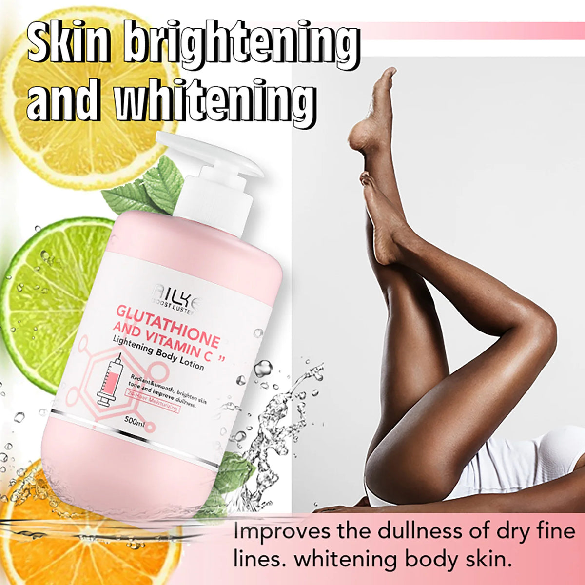 AILKE Glutathion and Vitamin C Whitening Set, Moisturizing, Remove Melanin, Freckles, Black Spots, Chloasma, Clean Ski ⭐⭐⭐⭐🌟 4.7 (170 Reviews)