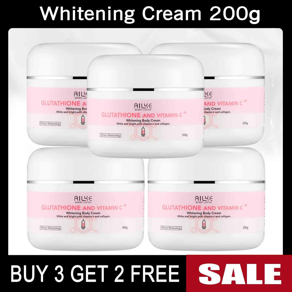 AILKE Glutathion and Vitamin C Whitening Set, Moisturizing, Remove Melanin, Freckles, Black Spots, Chloasma, Clean Ski ⭐⭐⭐⭐🌟 4.7 (170 Reviews)