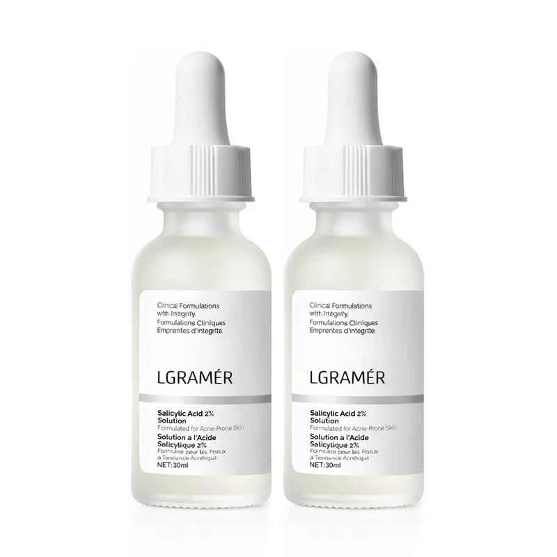 Salicylic Acid 2% Facial Essence, Acne-Fighting Serum for Blemish-Prone,Deep Moisturizing Skin,The Skin Facial Skin Essence New ⭐⭐⭐⭐🌟 4.8 (412 Reviews)