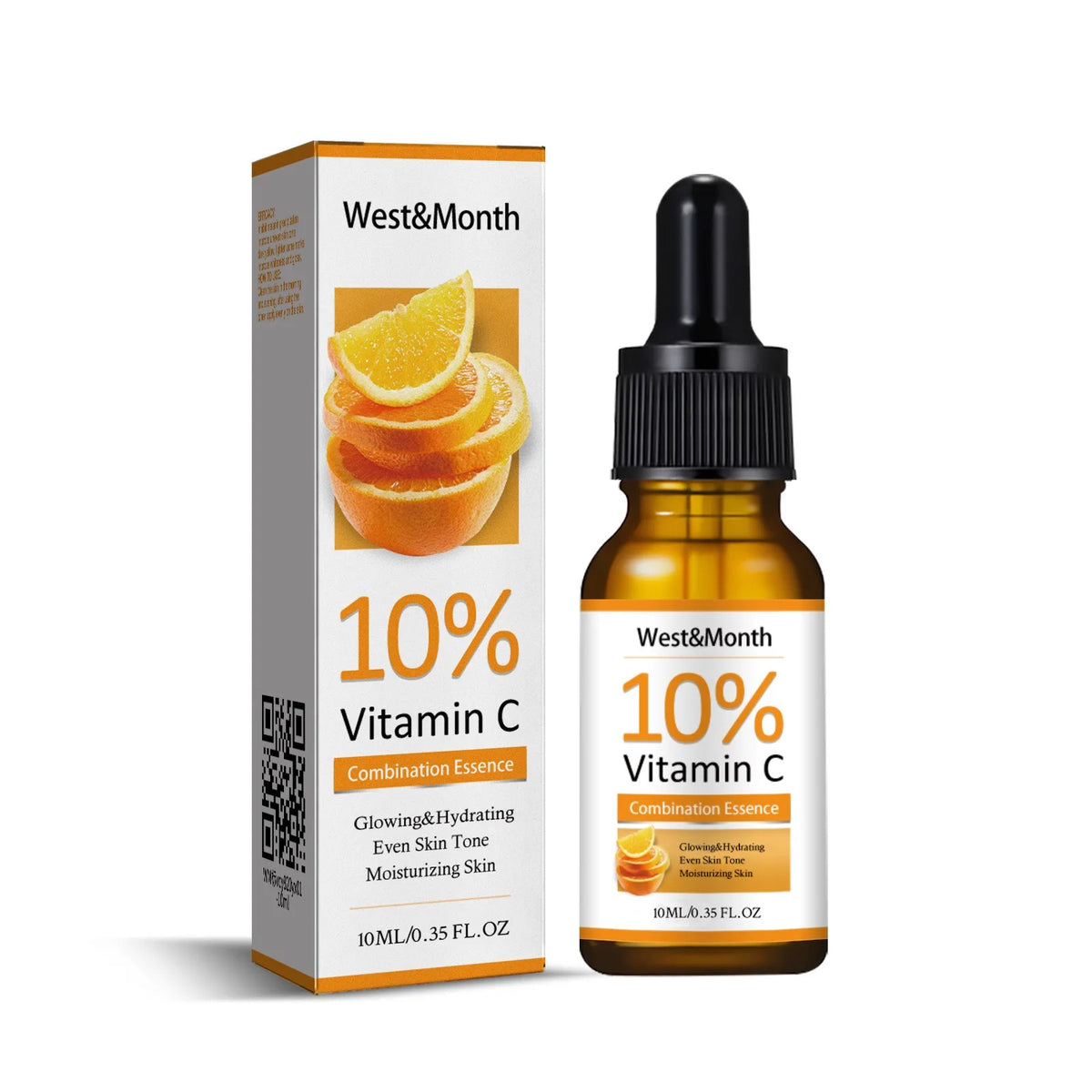 Vitamin C Serum for Face Hyaluronic Acid Lighten Age Black Spots Sunburn Anti-oxidation Wrinkle Remove Shrink Pore Skin Care