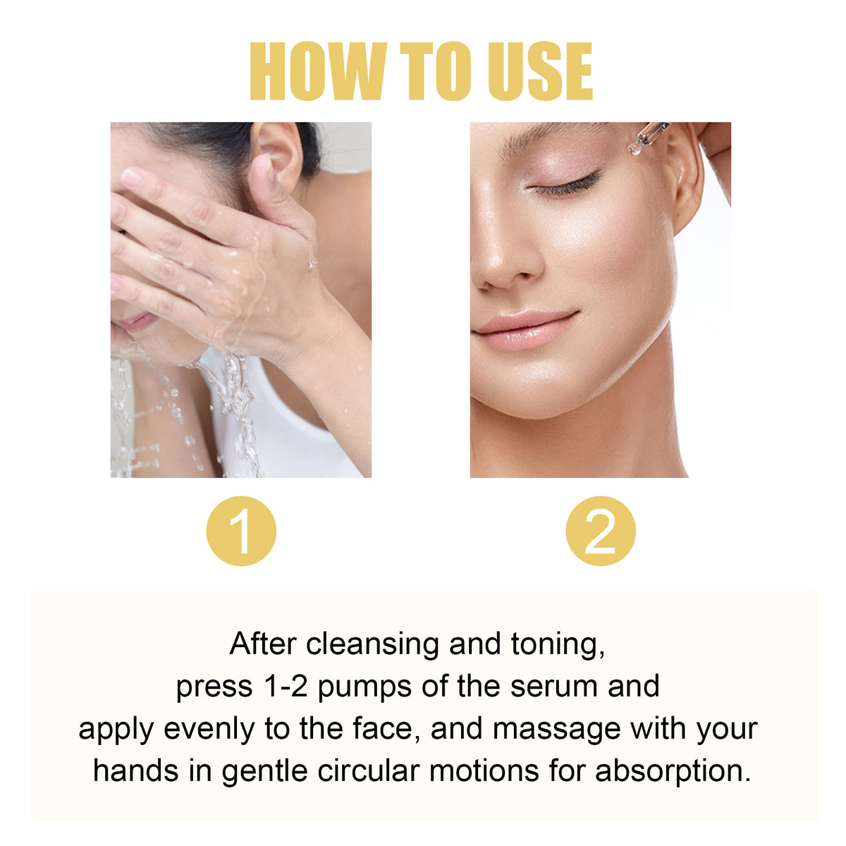Niacinamide brightening facial serum