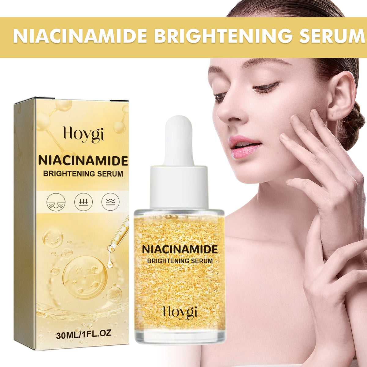 Hydrating niacinamide serum for glowing skin